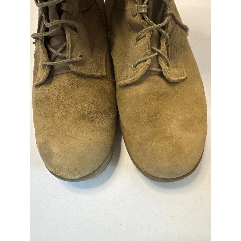 McRae Mens Coyote Tan Military Combat Boots Vibram Sole 9XW 8430-01-632-4344